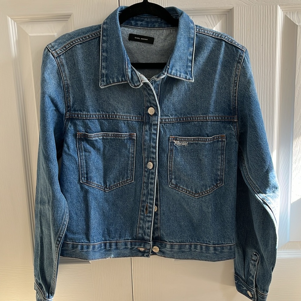 ✨ Isabel Marant Denim Jacket size 38 ✨ - Picture 2 of 6